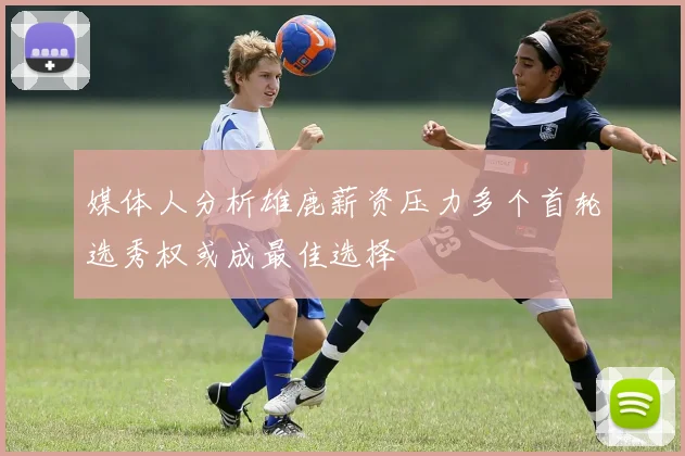 媒体人分析雄鹿薪资压力多个首轮选秀权或成最佳选择