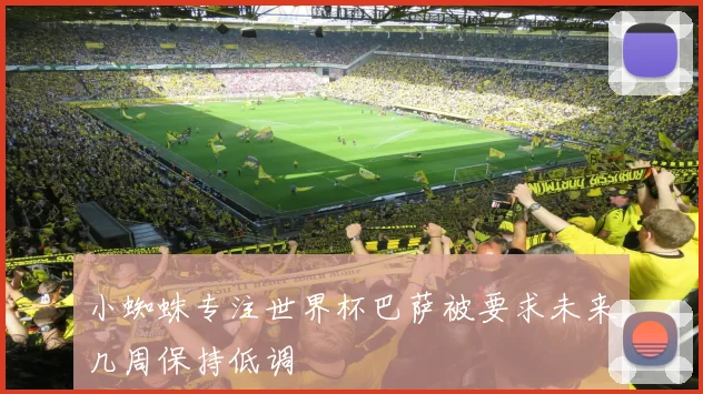 小蜘蛛专注世界杯巴萨被要求未来几周保持低调
